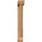 Ekena Millwork Traditional Slat Smooth Bracket w/ Offset Brace, Western Red Cedar, 5 1/2"W x 40"D x 40"H BKT0604X40X40TRA06SWR - alternate 4